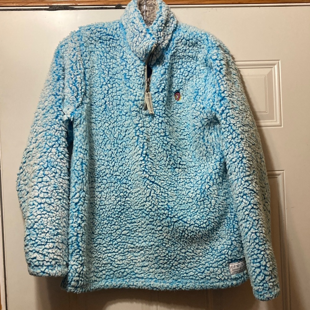 Odd Future‎ Blue Sherpa Pullover M